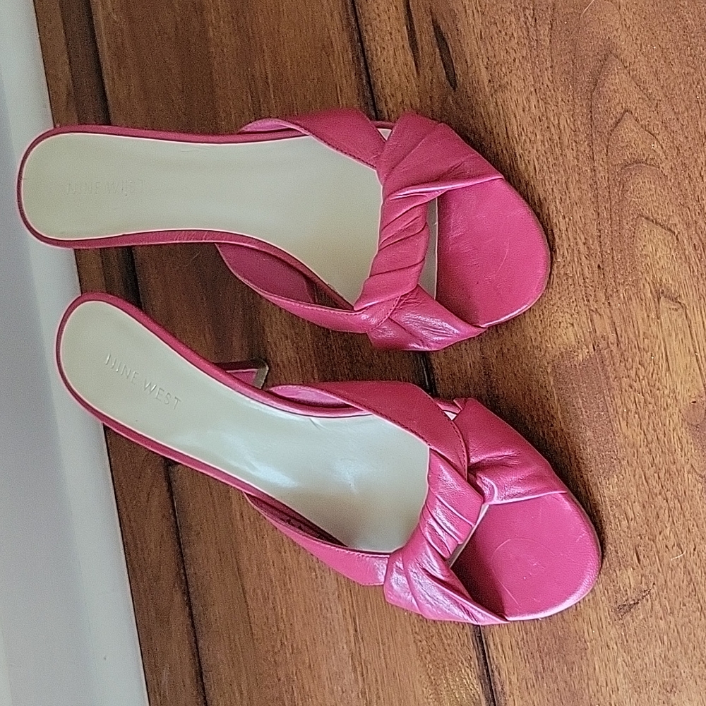 Nine West Slide Kitten Heels